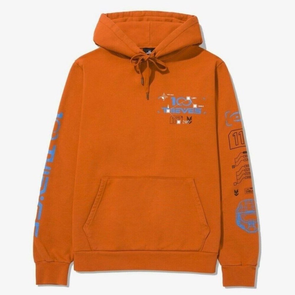 100 Thieves x Halo Helmet Hoodie